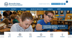 Desktop Screenshot of bronxvilleschool.org